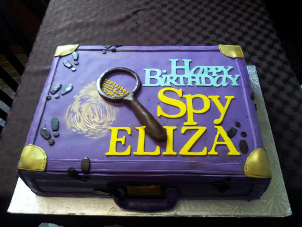 Spy Themed Birthday Cake Spy Themed Birthday Cake